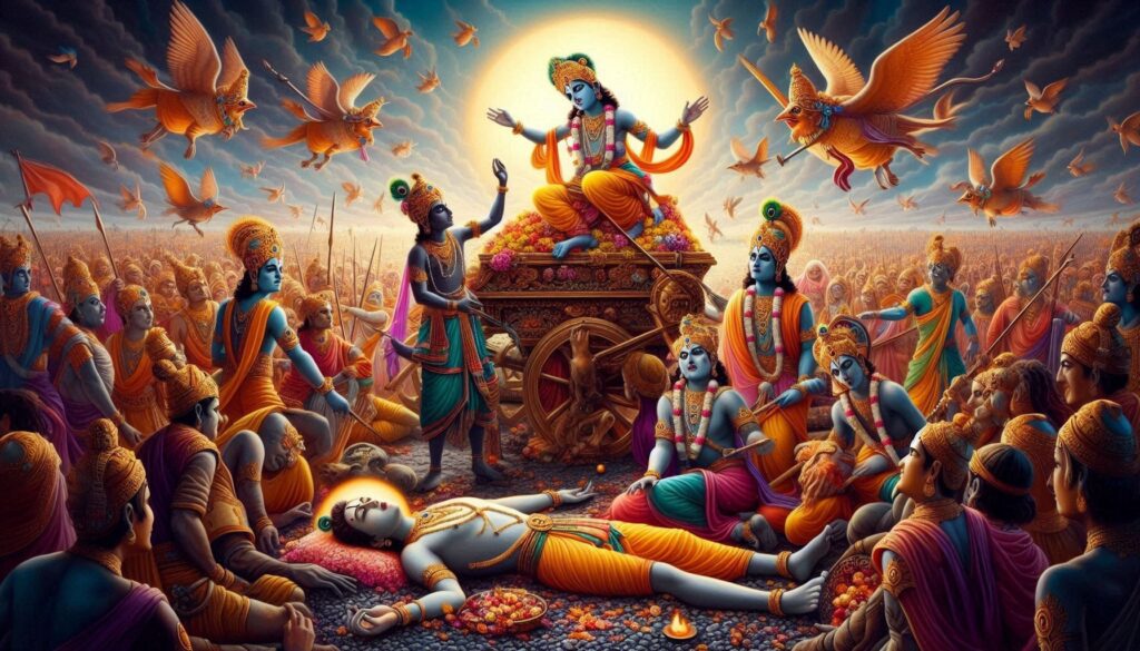 कैसे हुई भगवान श्री कृष्ण की मृत्यु व कैसे खत्म हुआ पूरा यदुवंश?
