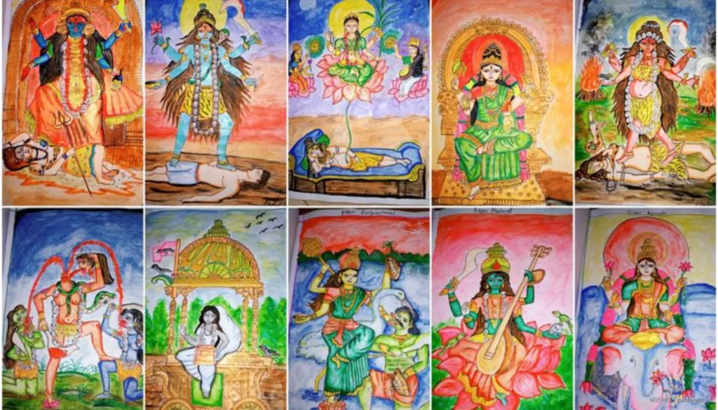 दशमहाविद्या की प्राचीन मूर्ति