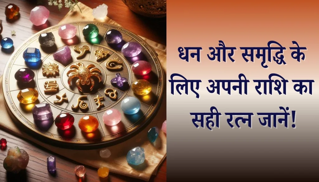 धन और समृद्धि के लिए राशि अनुसार रत्न चुनें