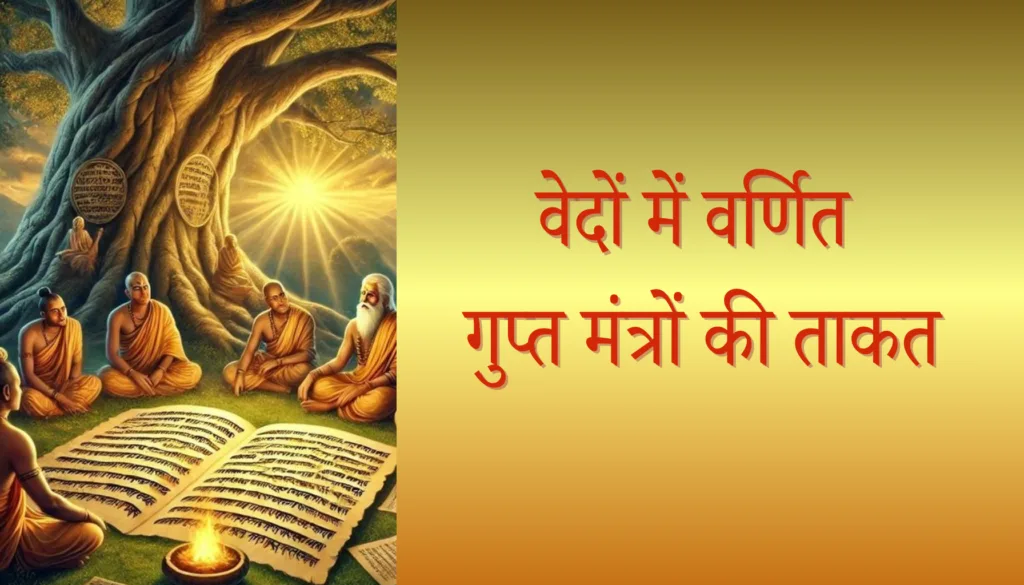 वेदों में गुप्त मंत्र का शिलालेख