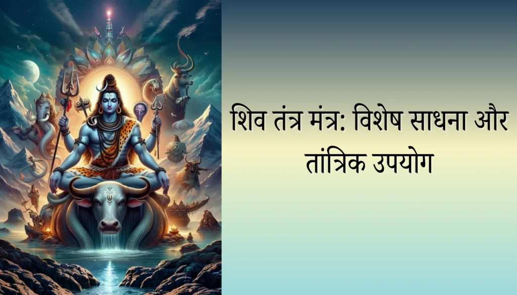 शिव तंत्र साधना का अनुष्ठान