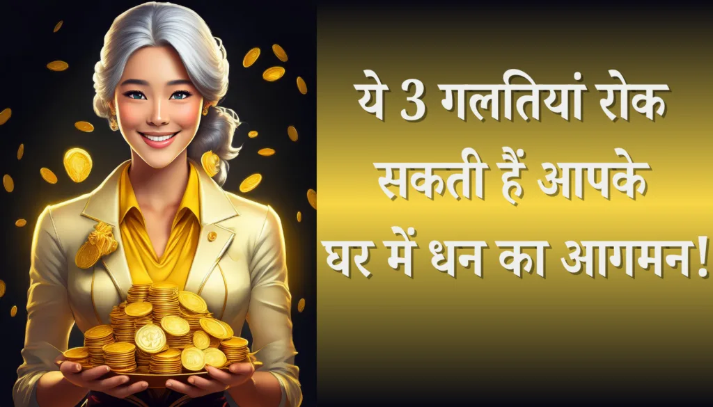 ये 3 गलतियाँ आपके घर में धन का आगमन रोक सकती हैं!