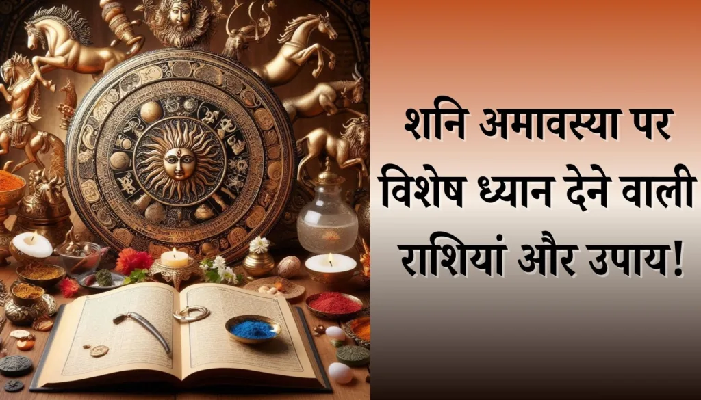शनि अमावस्या पर विशेष ध्यान देने वाली राशियां और उपाय!