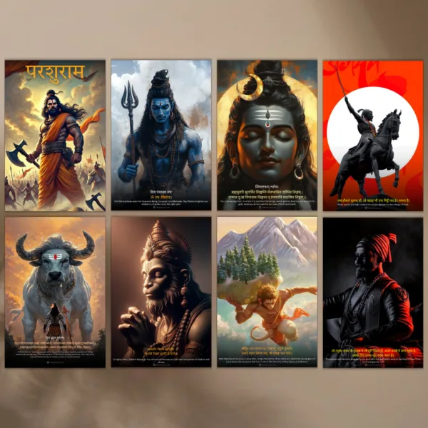 Exclusive Posters Pack (Set of 8) |8K| Premium Glossy