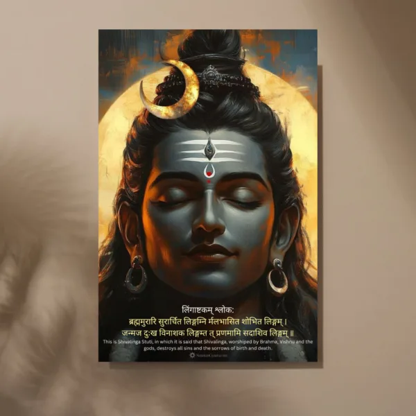 Lord Shiva Poster – Bring Home the Energy of Mahadev |8K| Premium Glossy