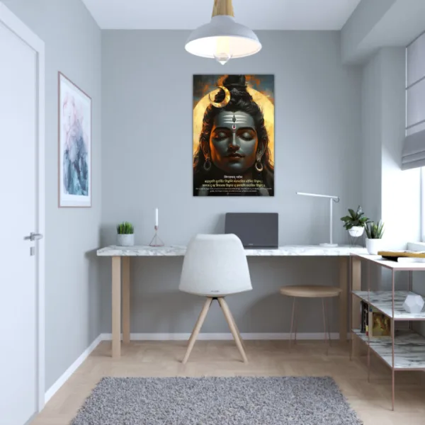 Lord Shiva Poster – Bring Home the Energy of Mahadev |8K| Premium Glossy - Image 4