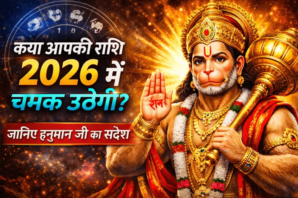 क्या आपकी राशि 2026 में चमक उठेगी? जानिए हनुमान जी का संदेश 2 क्या आपकी राशि 2026 में चमक उठेगी? जानिए हनुमान जी का संदेश